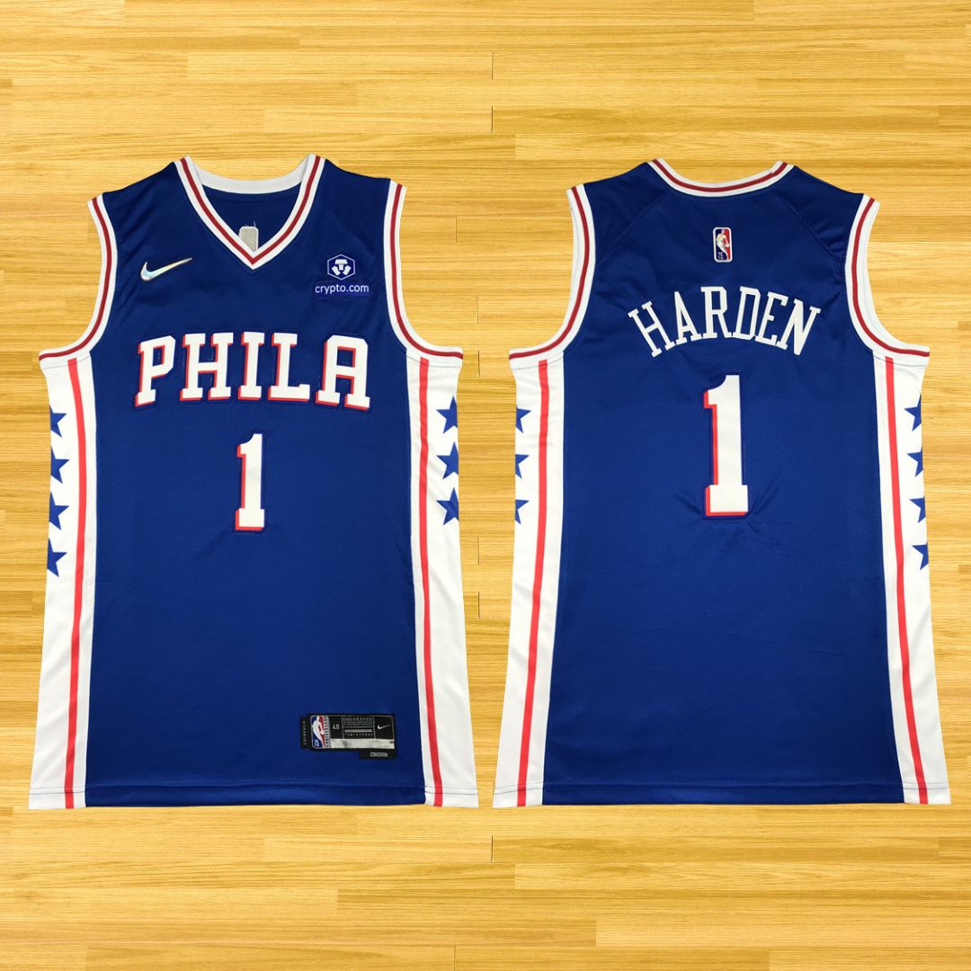 76ers - James Harden - 24/25 Jersey - Blue