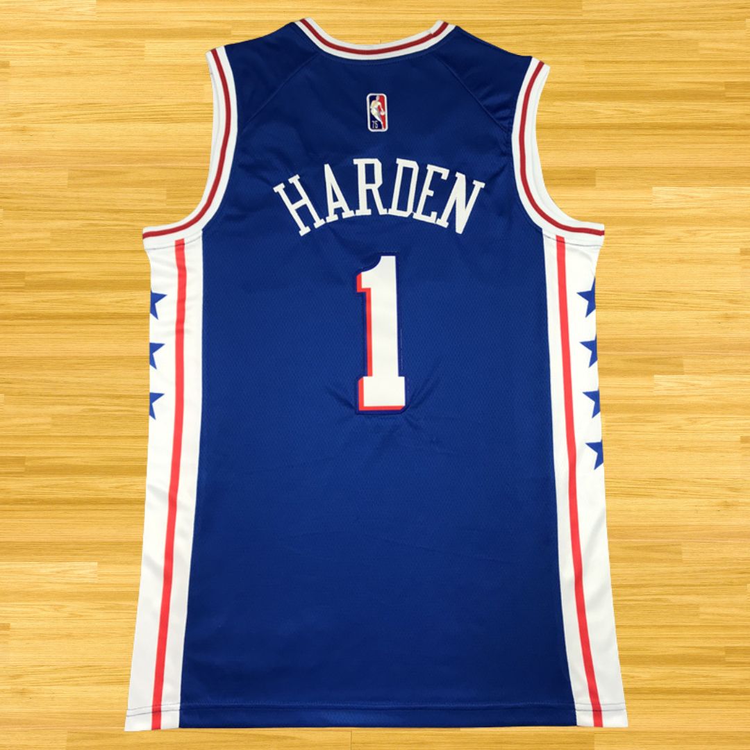 76ers - James Harden - 24/25 Jersey - Blue