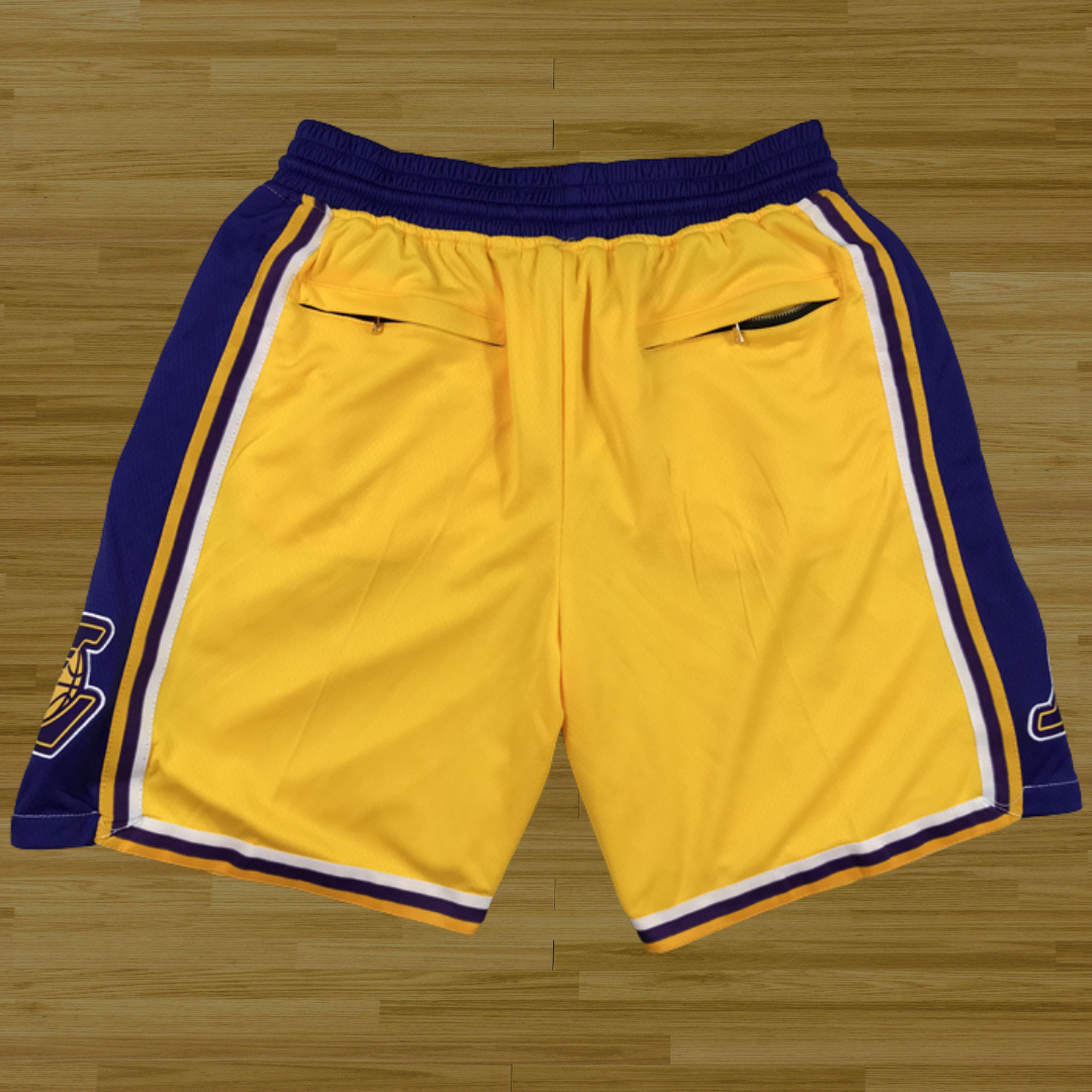 Lakers - Retro Shorts - Yellow