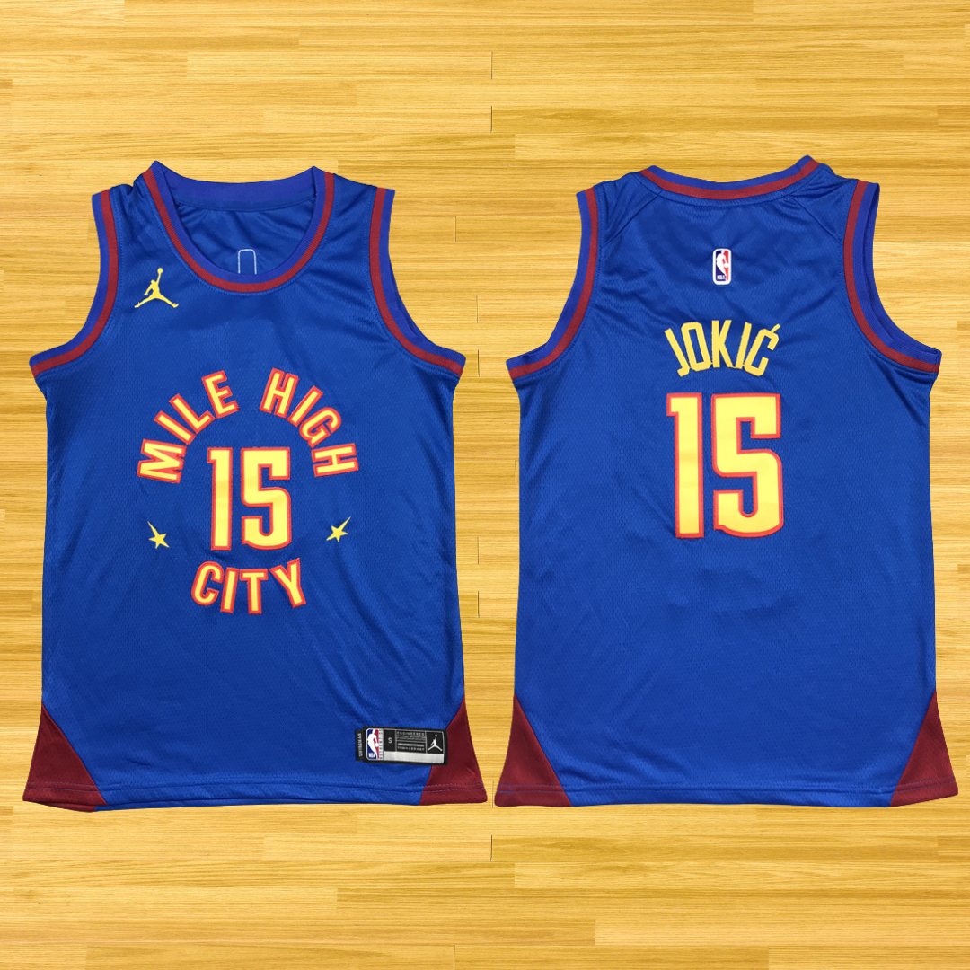 Nuggets - Nikola Jokić - 24/25 Jersey - Blue