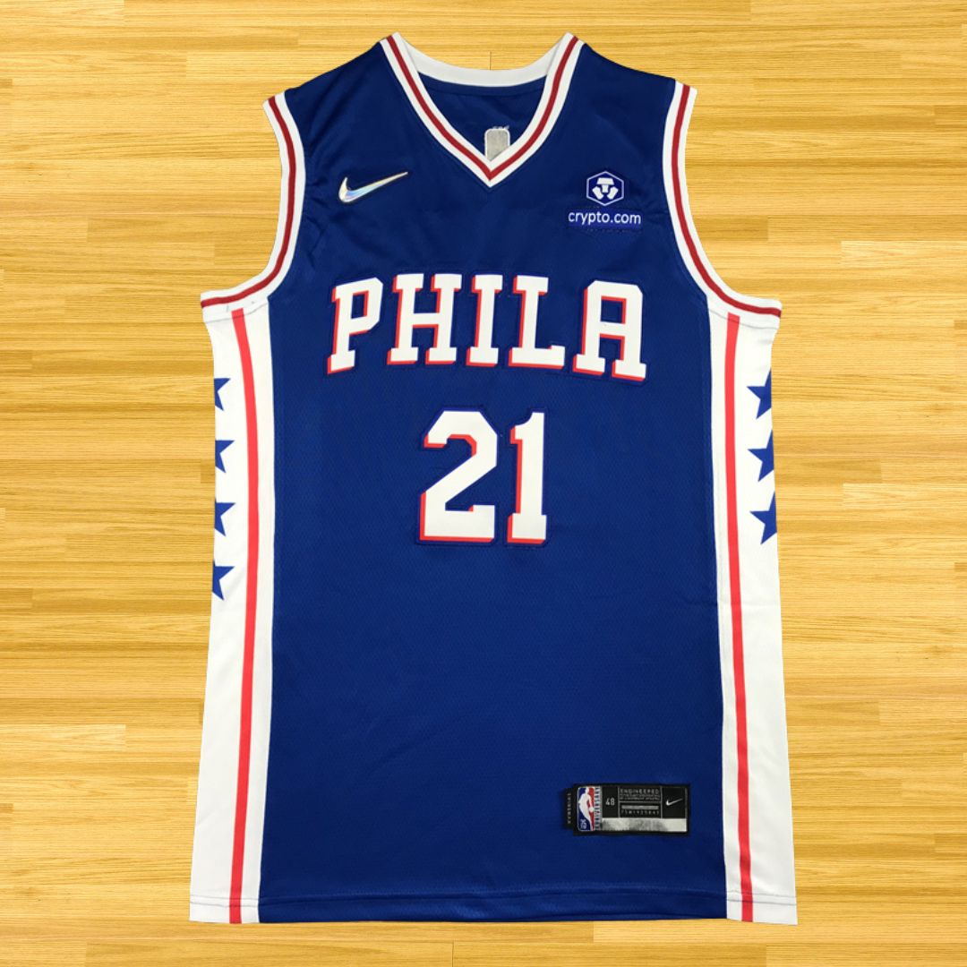 76ers - Joel Embiid - 24/25 Jersey - Blue