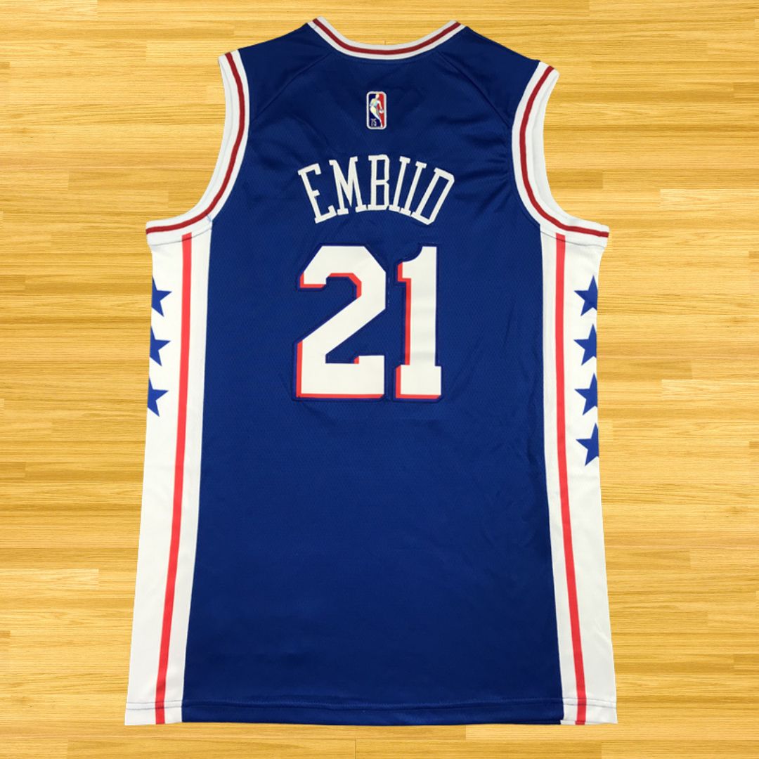 76ers - Joel Embiid - 24/25 Jersey - Blue