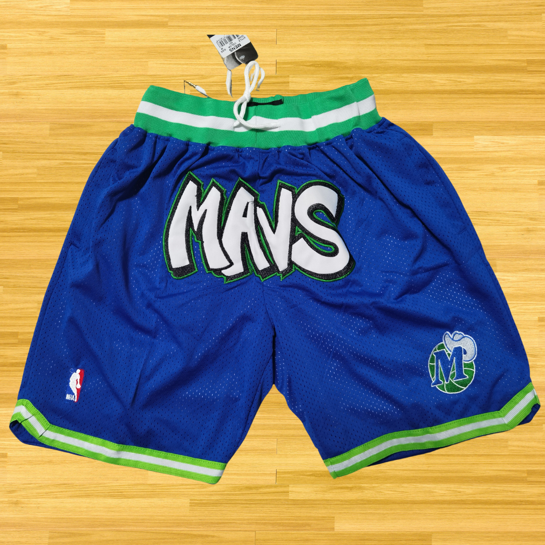 Mavericks - Retro Shorts - Blue