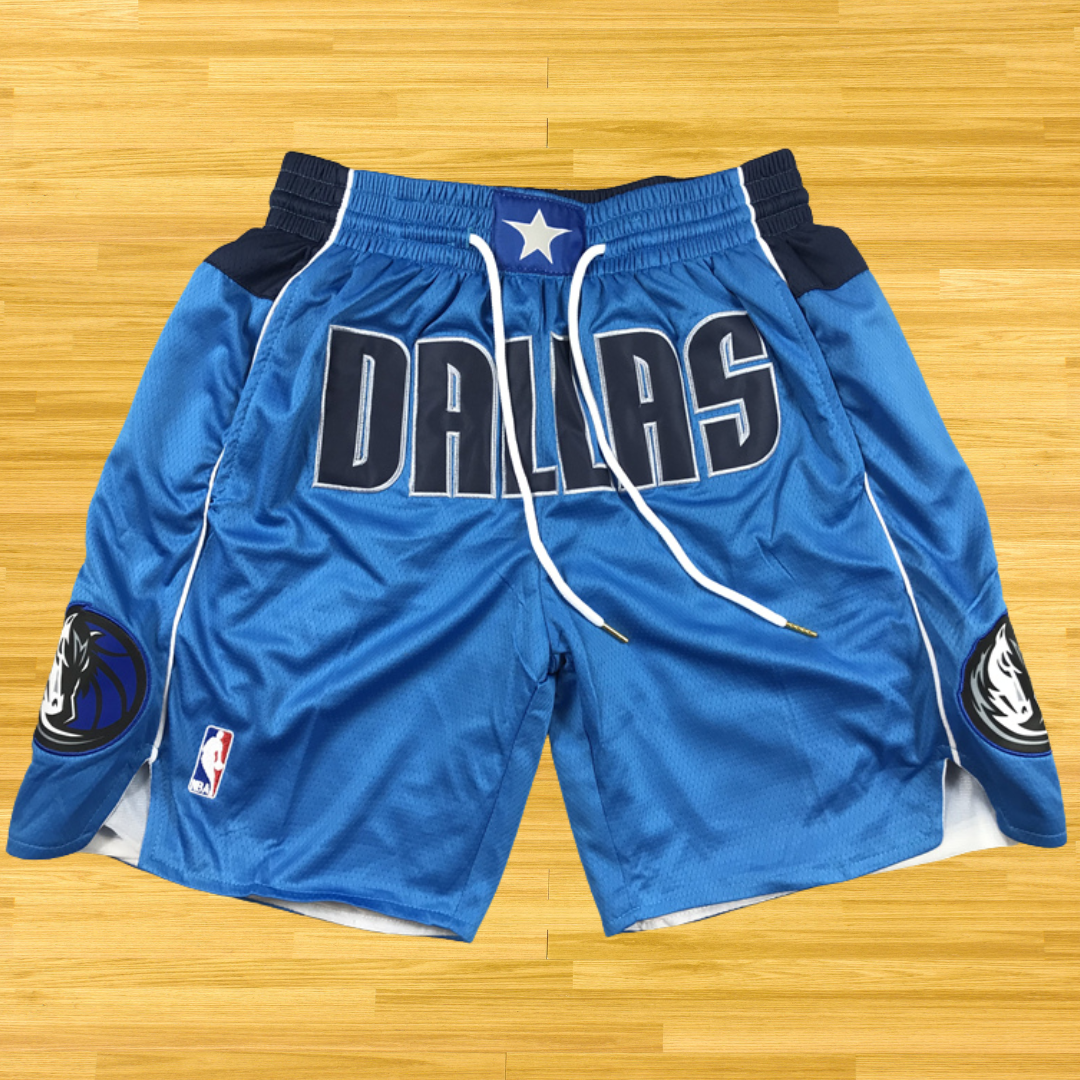 Mavericks - Retro Shorts - Sky Blue