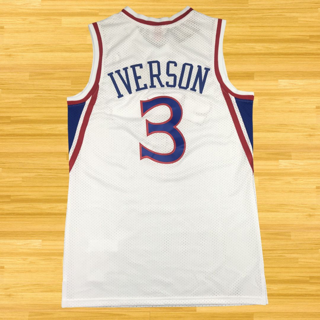 76ers - Allen Iverson - Retro Jersey - White