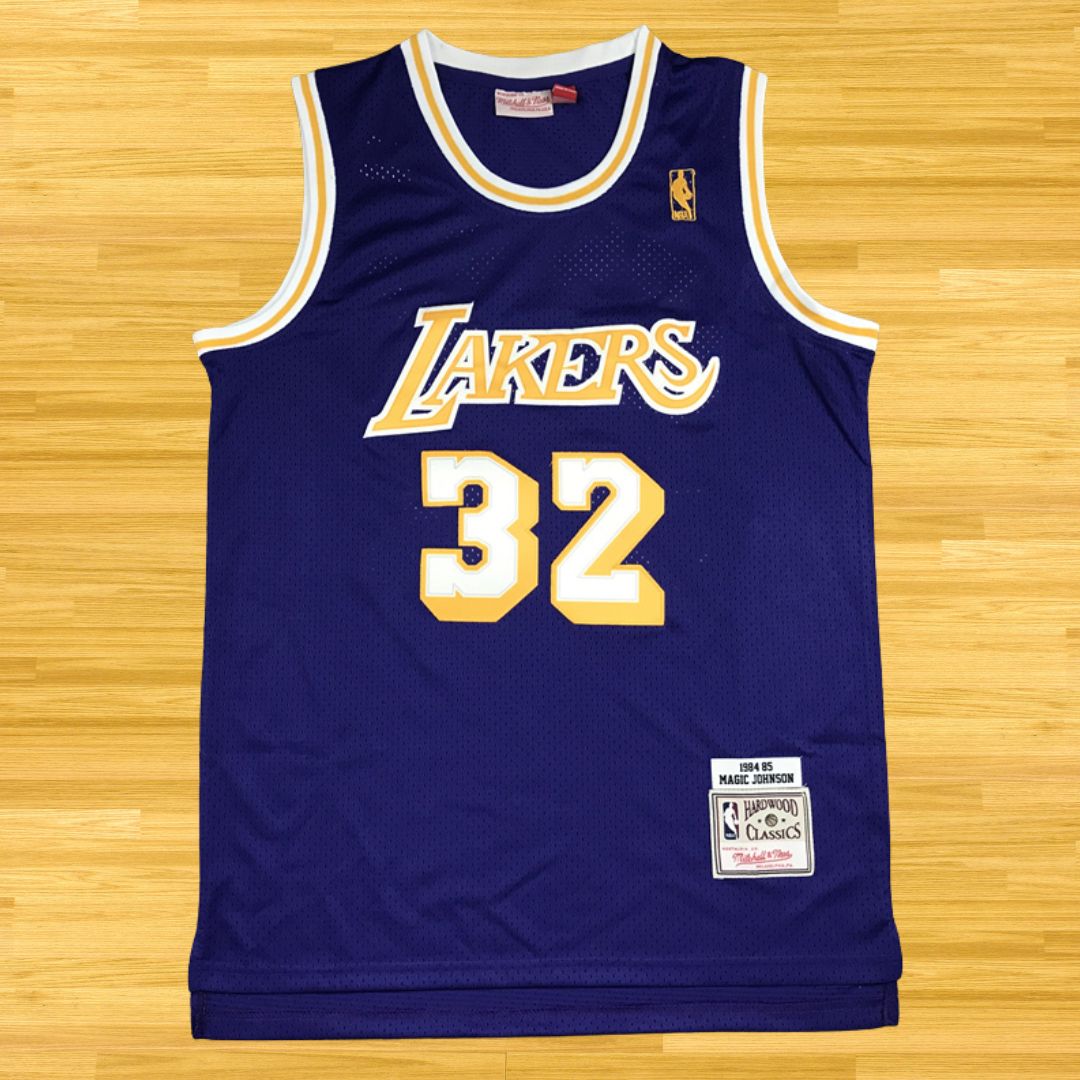 Lakers  - Magic Johnson - Retro Jersey - Purple