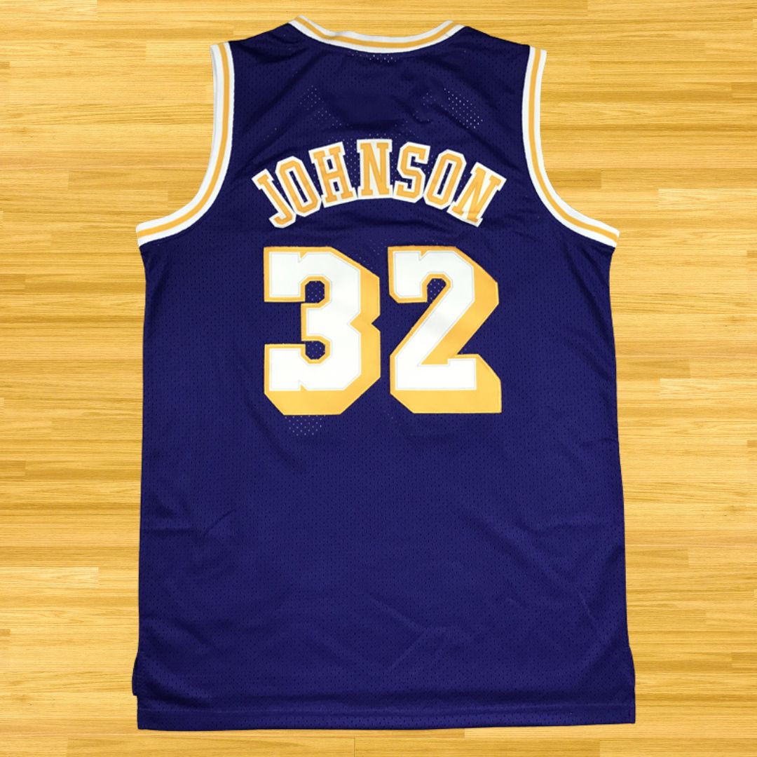 Lakers  - Magic Johnson - Retro Jersey - Purple