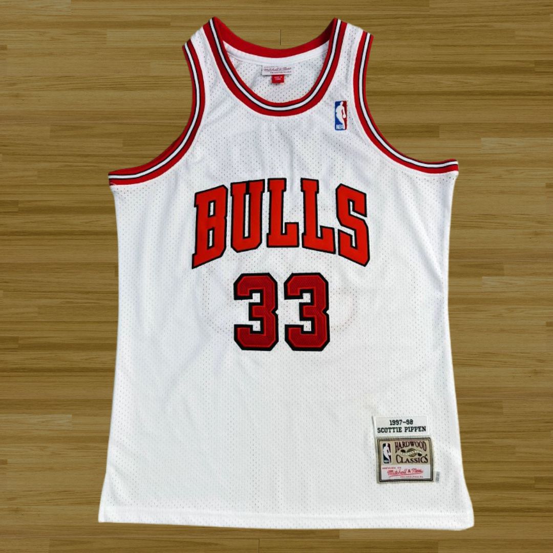 Bulls - Scottie Pippen - Retro Jersey - White