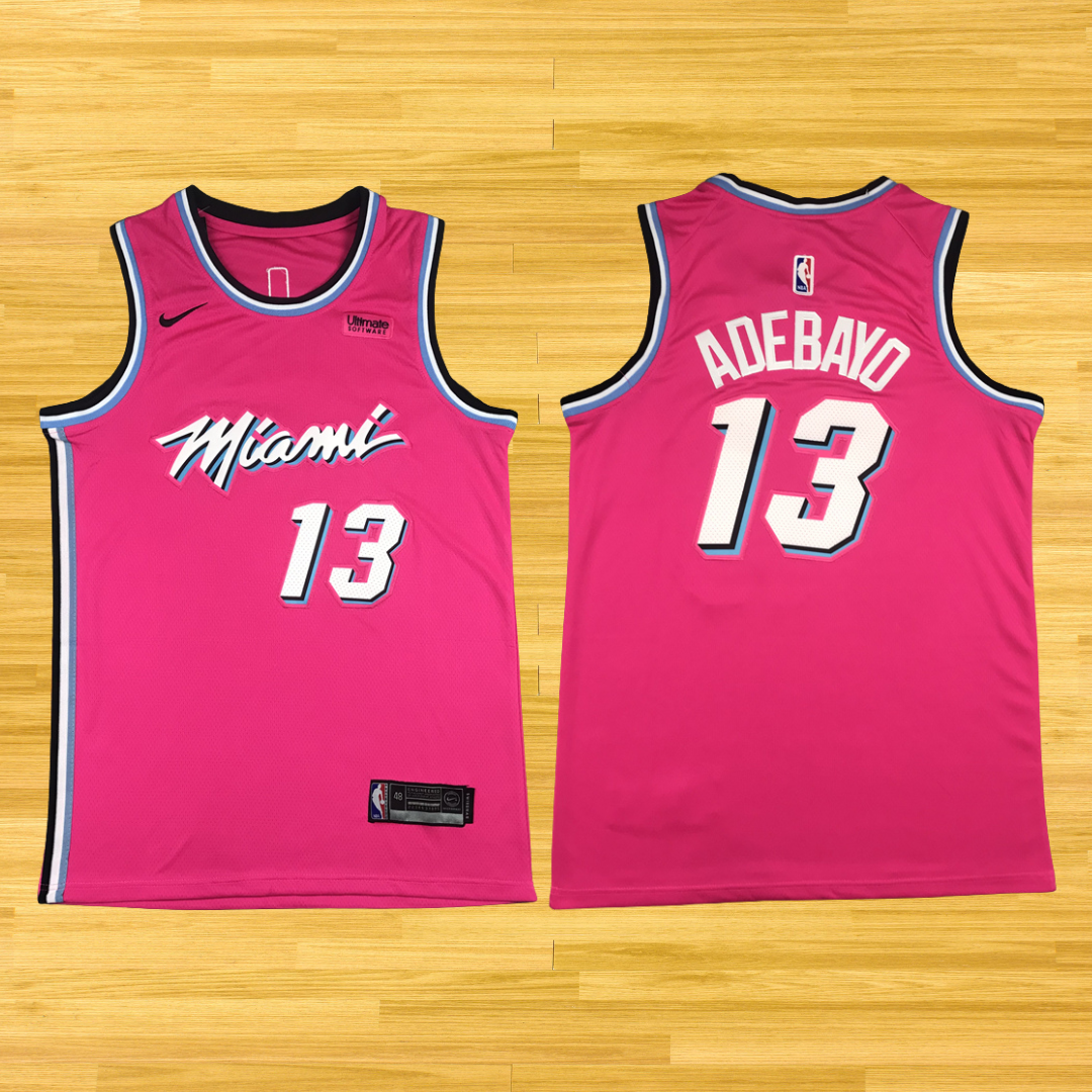 Heat - Bam Adebayo - 19/20 - City Pink