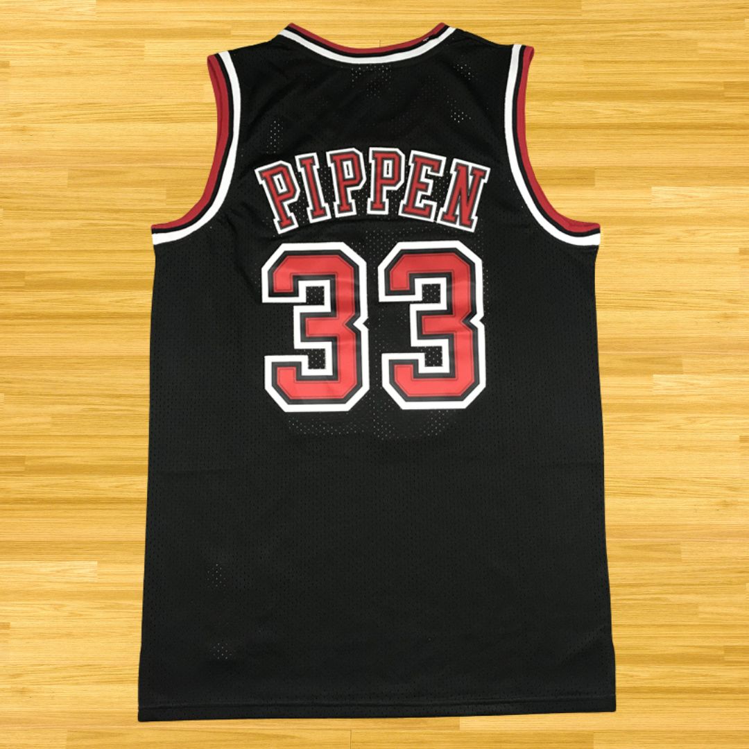 Bulls - Scottie Pippen - Retro Jersey - Black