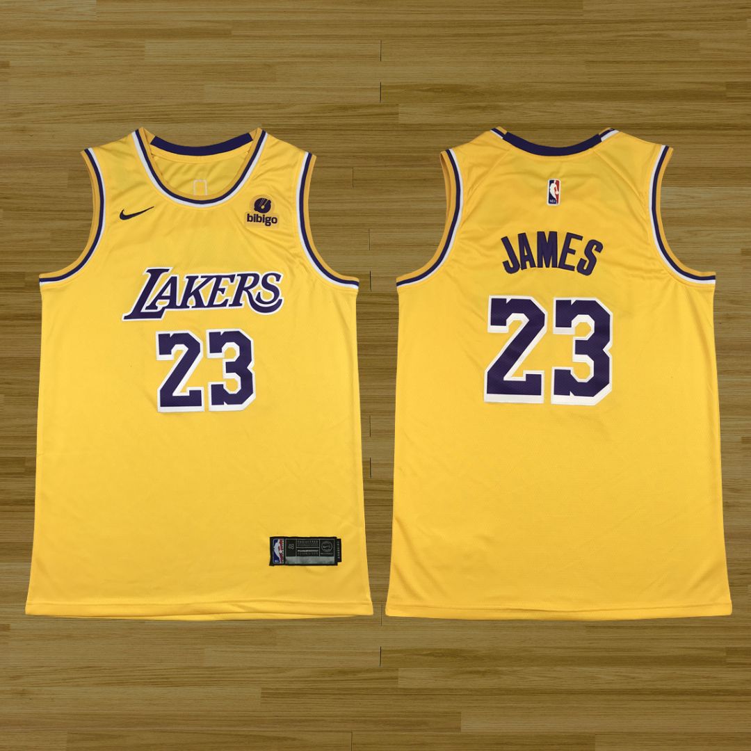 Lakers - Lebron James - 24/25 Jersey - Yellow