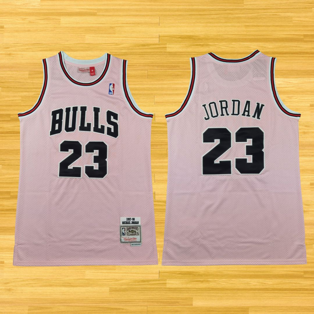 Bulls - Michael Jordan - Retro Jersey - Pink