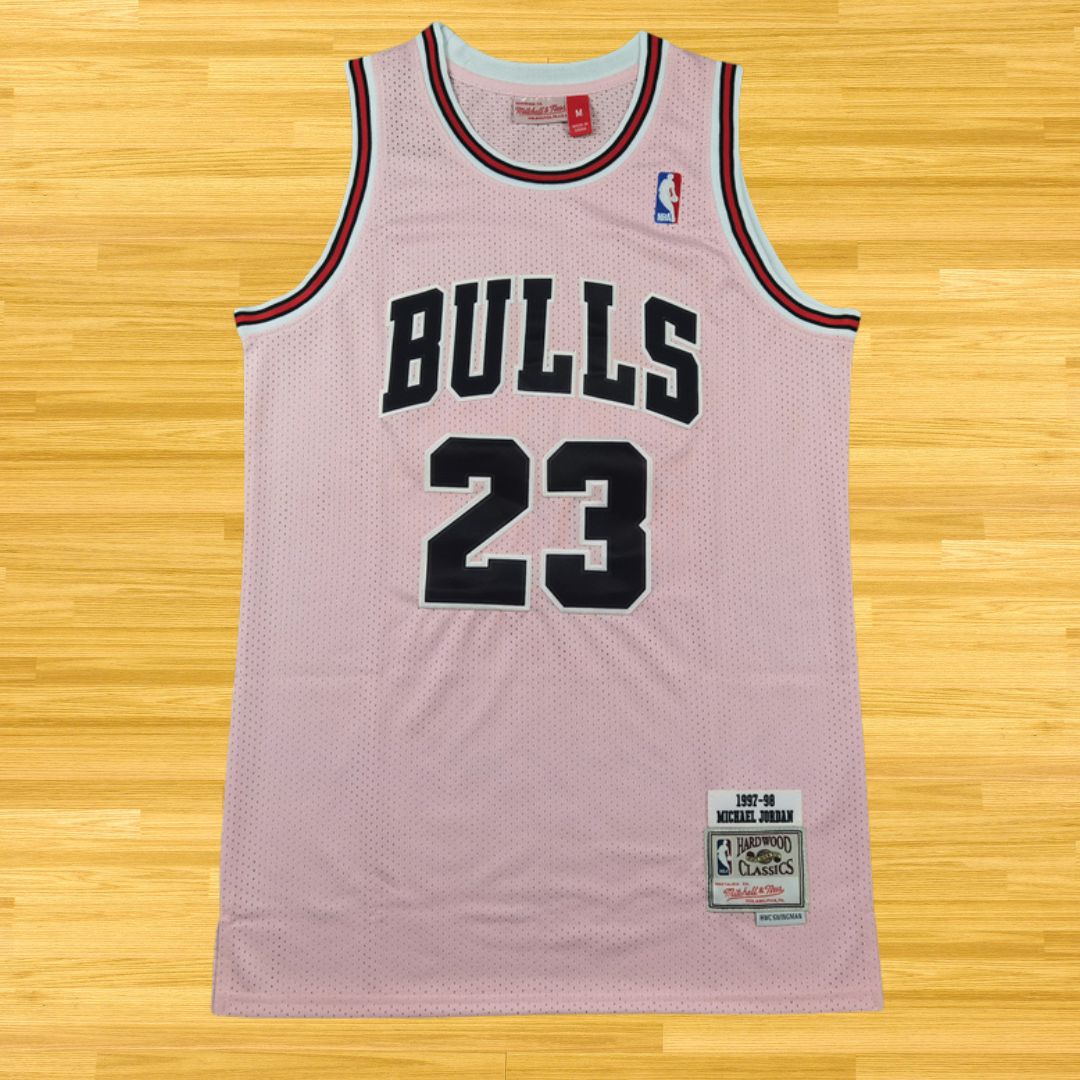 Bulls - Michael Jordan - Retro Jersey - Pink