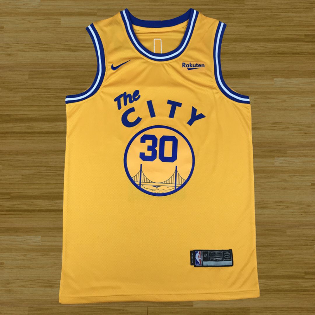 Warriors - Stephen Curry - 24/25 Jersey - City Yellow