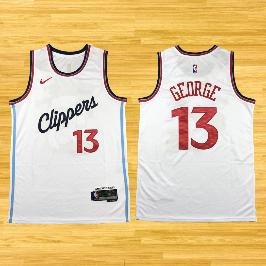 Clippers  - Paul George - 22/23 Jersey - White