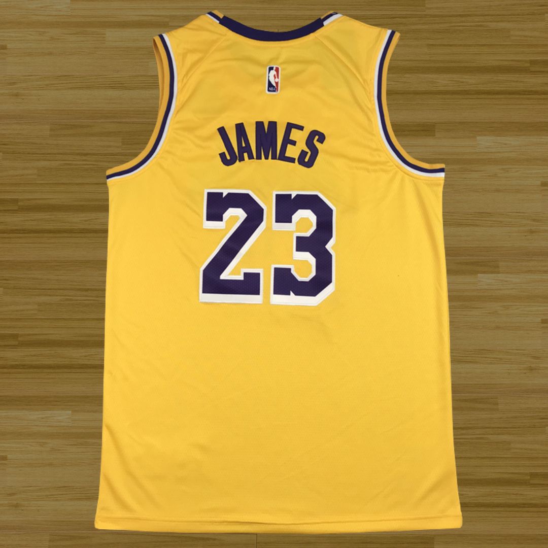 Lakers - Lebron James - 24/25 Jersey - Yellow