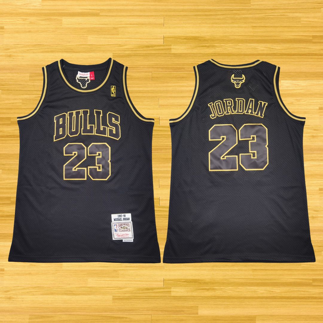 Bulls - Michael Jordan - Retro Jersey - Black