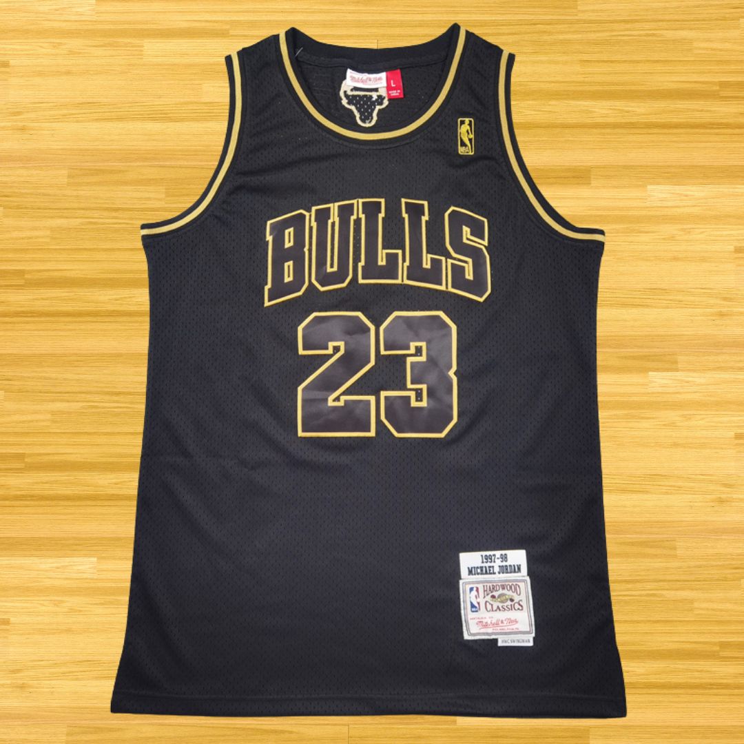 Bulls - Michael Jordan - Retro Jersey - Black