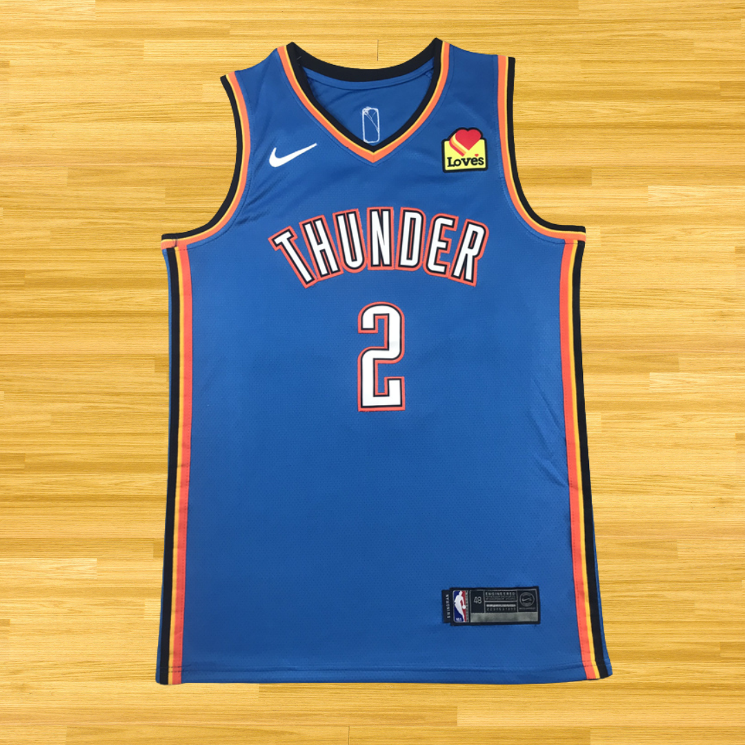 Thunder - Shai Gilgeous Alexander  - 24/25 Jersey - Blue