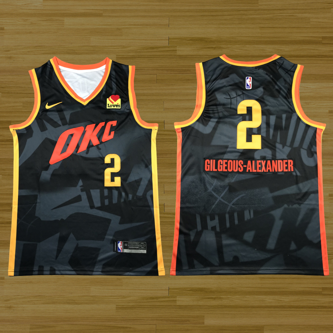 Thunder - Shai Gilgeous Alexander  - 24/25 Jersey - City Edition