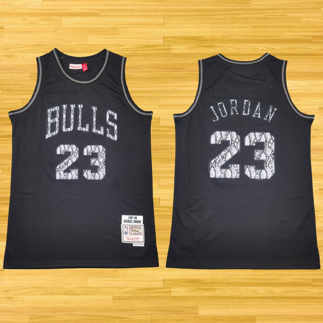 Bulls - Michael Jordan - Retro Jersey - Black/Gray