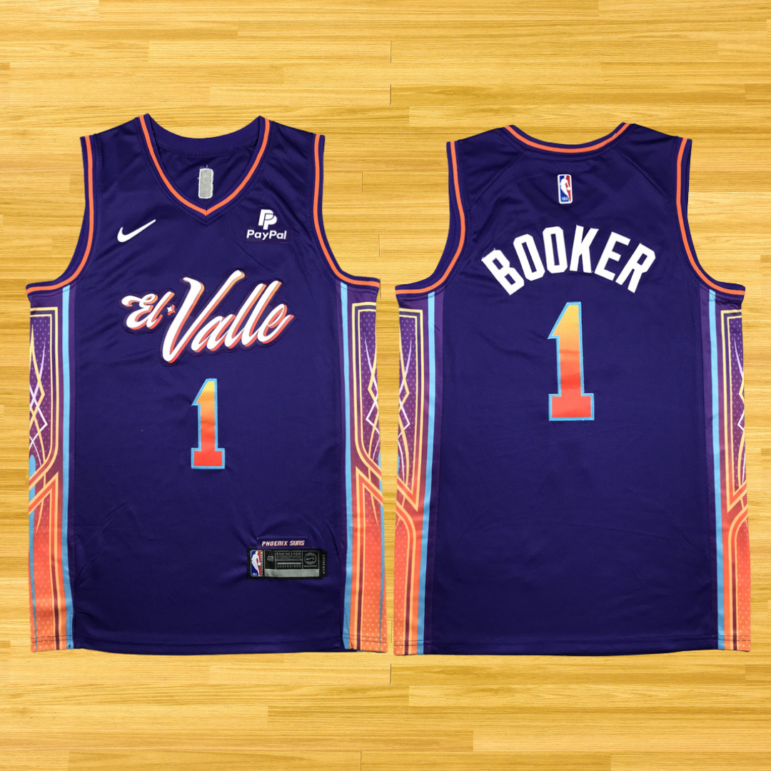 Suns - Devin Booker - 24/25 Jersey - City Purple