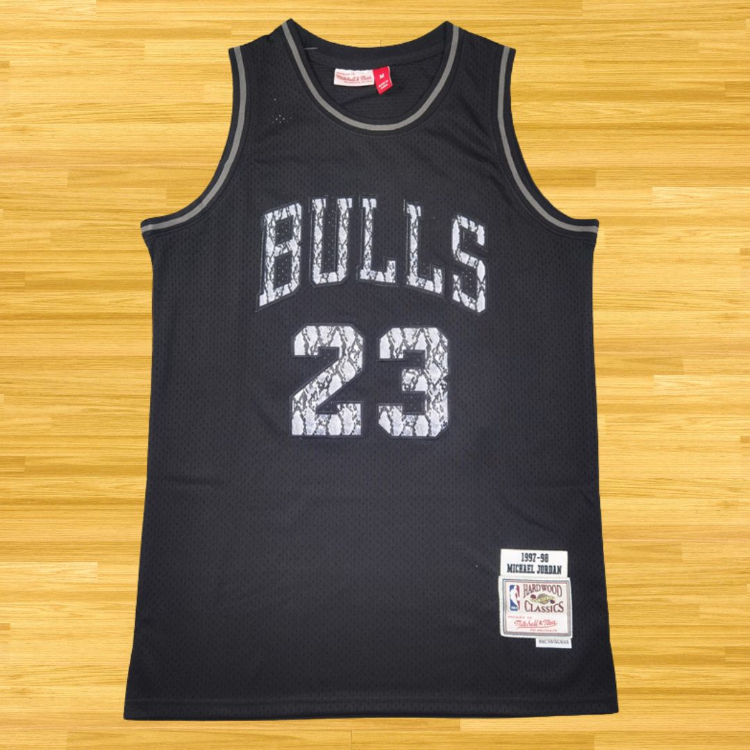 Bulls - Michael Jordan - Retro Jersey - Black/Gray