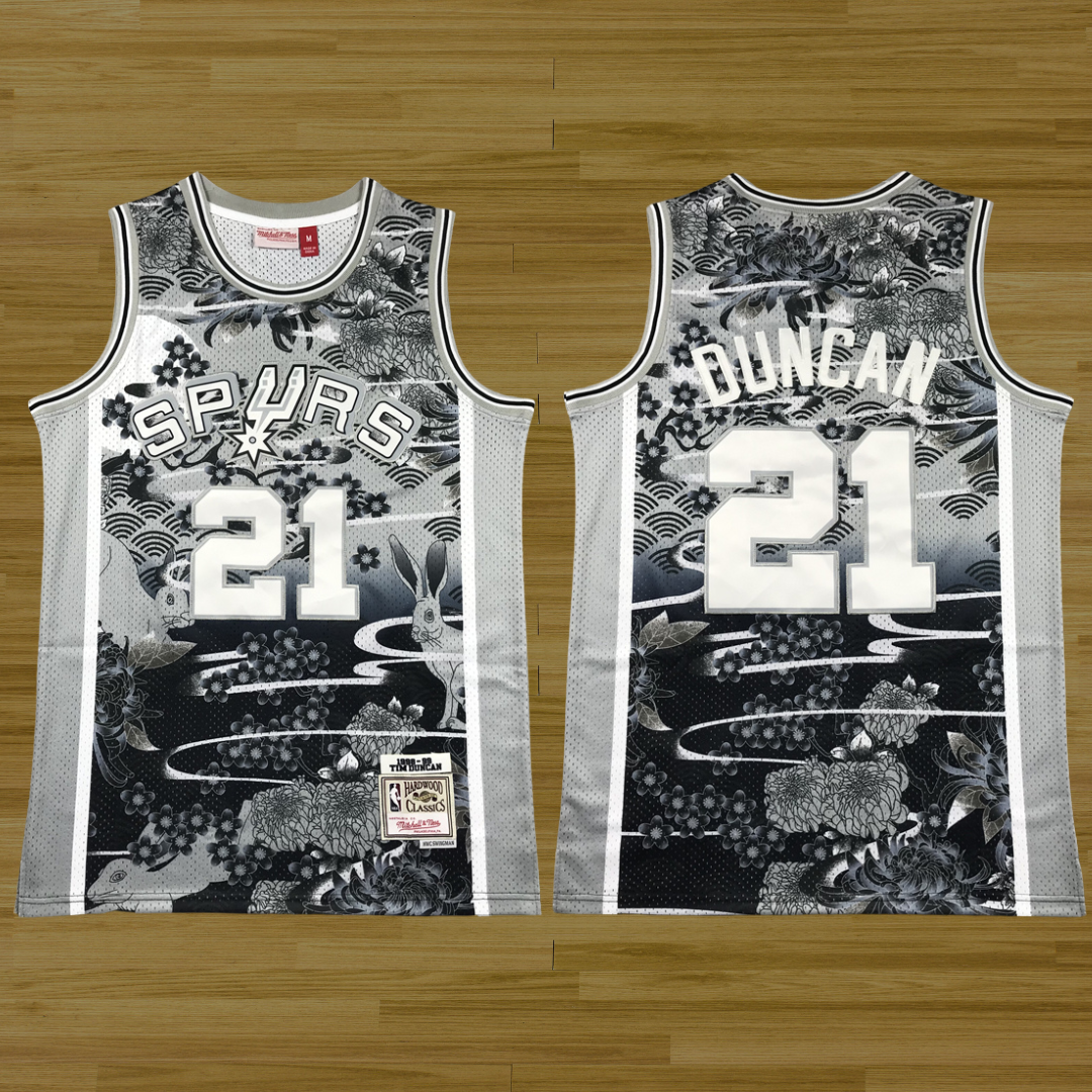 Spurs - Tim Duncan - Retro Jersey - Mitchell&Ness