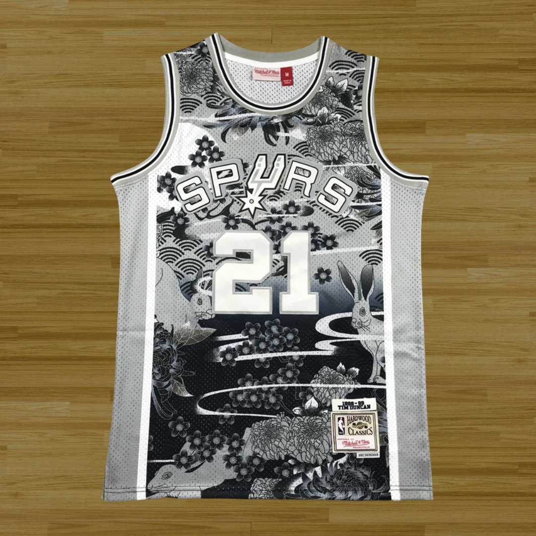 Spurs - Tim Duncan - Retro Jersey - Mitchell&Ness