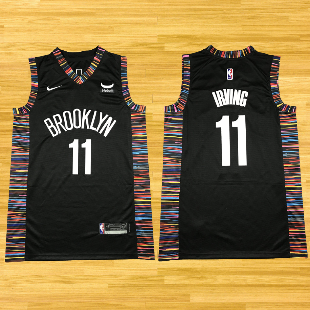 Nets - Kyrie Irving - 19/20 Jersey - Black