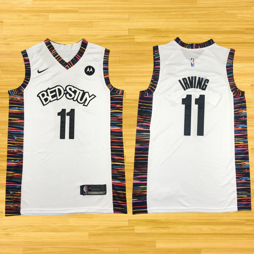 Nets - Kyrie Irving - 19/20 Jersey - White