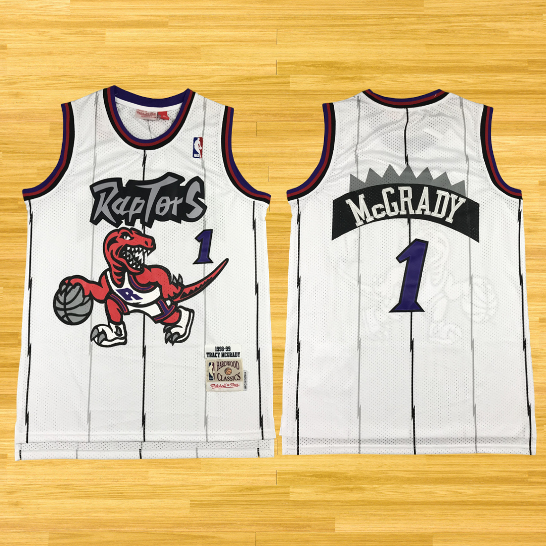 Raptors - Tracy Mcgrady - Retro Jersey - White