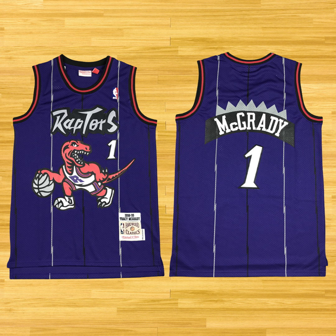 Raptors - Tracy Mcgrady - Retro Jersey - Purple