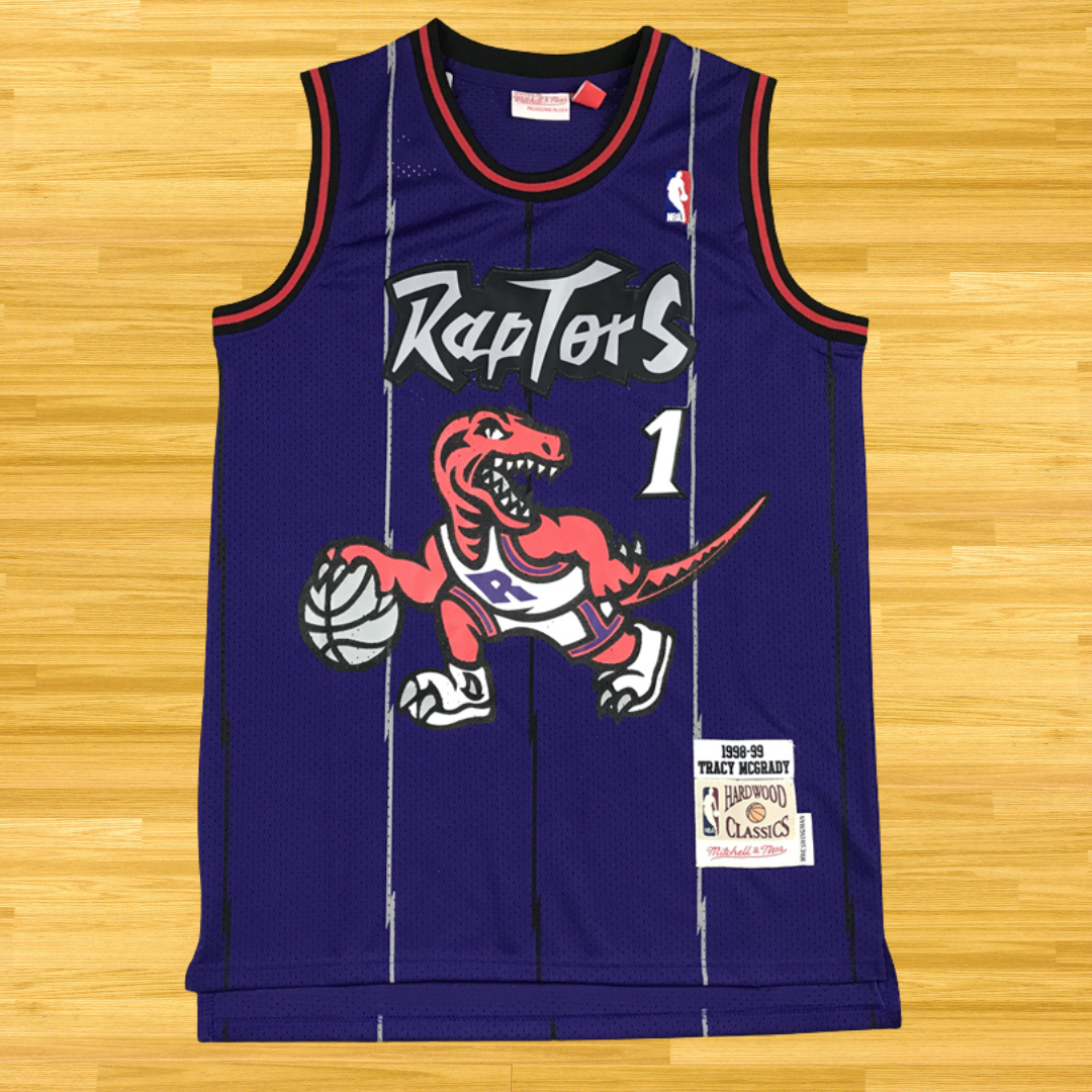 Raptors - Tracy Mcgrady - Retro Jersey - Purple