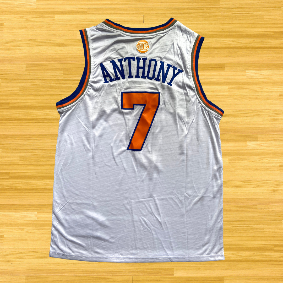 Knicks - Carmelo Anthony - Retro Jersey - White