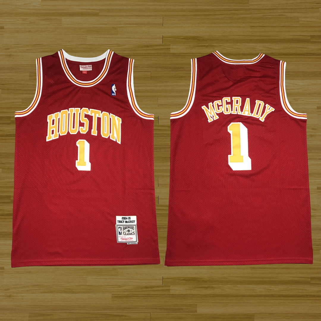 Rockets - Tracy Mcgrady - Retro Jersey - Red