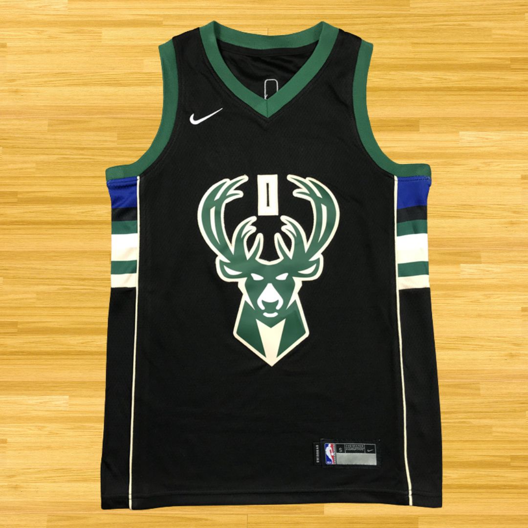 Bucks - Damian Lillard - 24/25 Jersey - Black