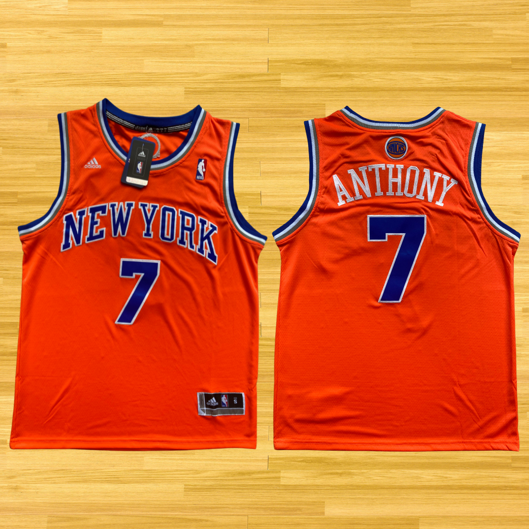 Knicks - Carmelo Anthony - Retro Jersey - Orange