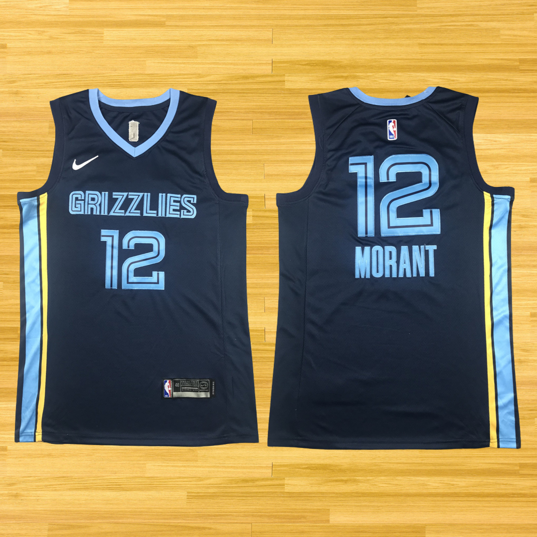 Grizzlies - Ja Morant - 24/25 Jersey - Navy Blue