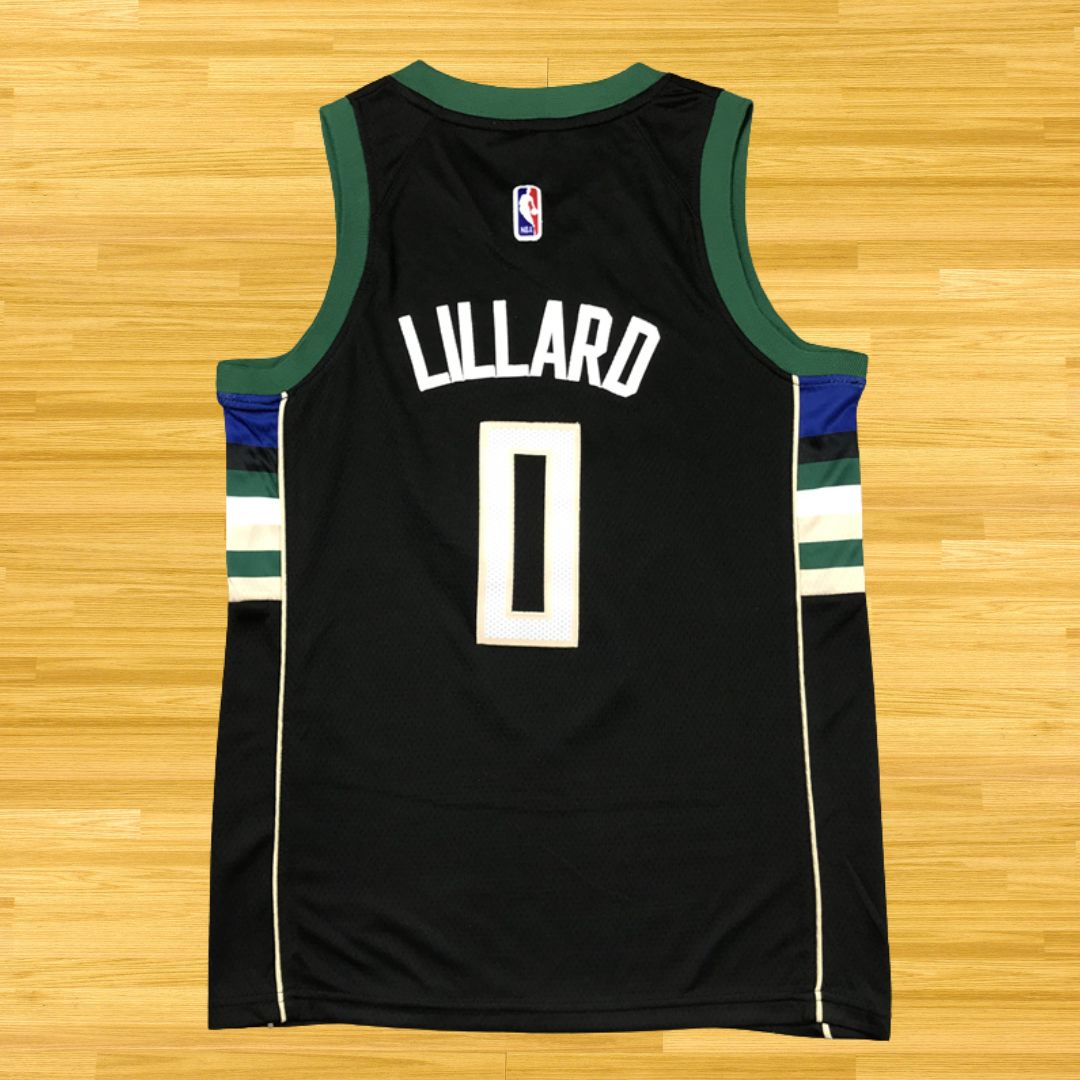 Bucks - Damian Lillard - 24/25 Jersey - Black