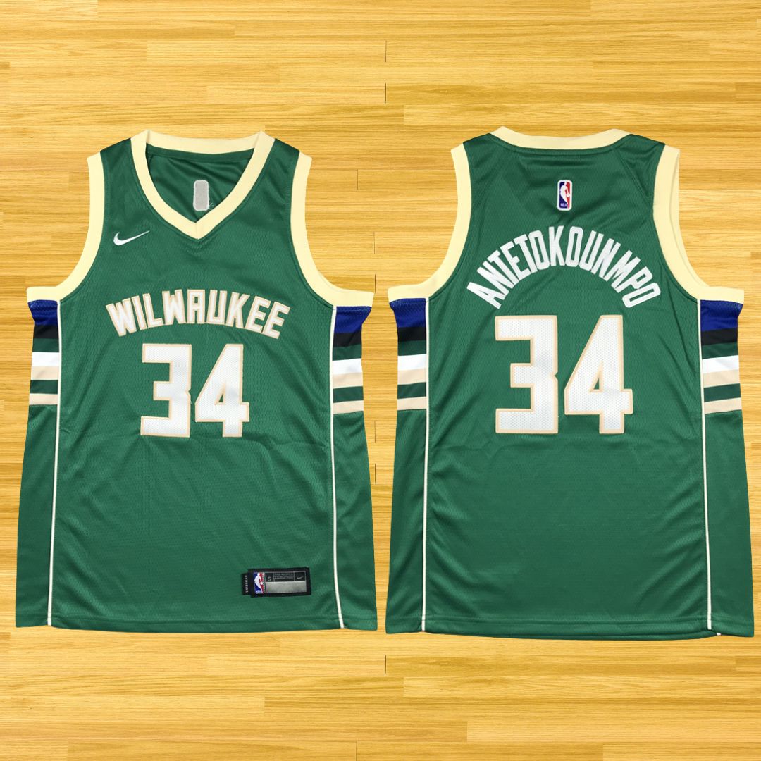 Bucks - Giannis Antetokounmpo - 24/25 - Green