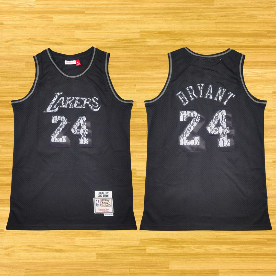 Lakers - Kobe Bryant - Retro Jersey - Black/Grey