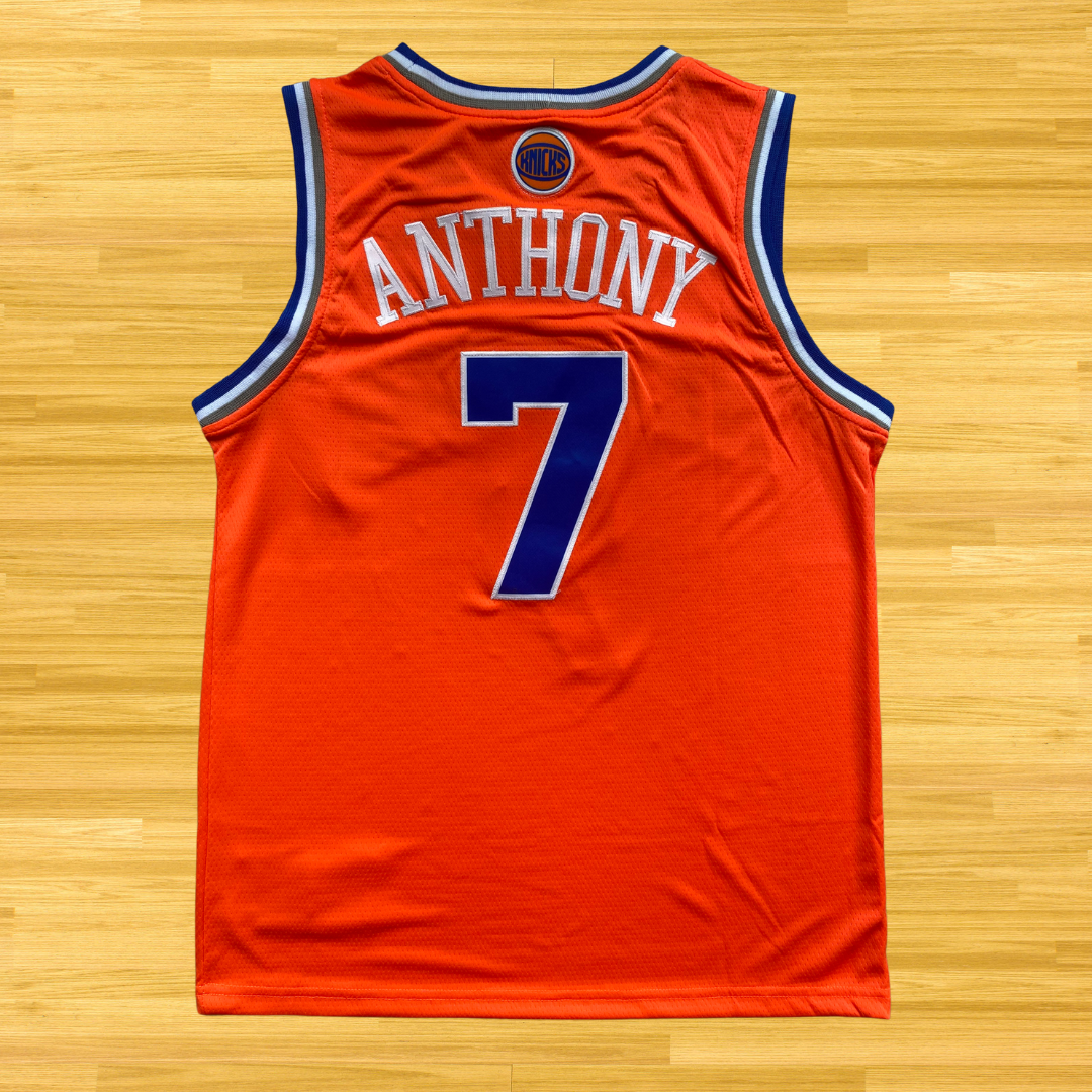 Knicks - Carmelo Anthony - Retro Jersey - Orange