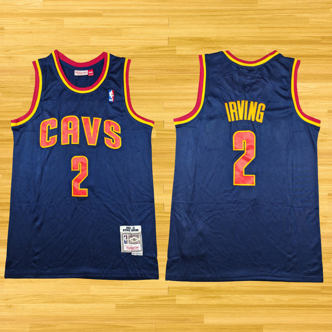 Cavaliers - Kyrie Irving - Retro Jersey - Navy Blue