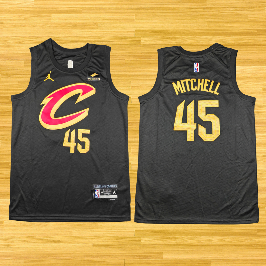 Cavaliers - Donovan Mitchell - 24/25 Jersey - Black