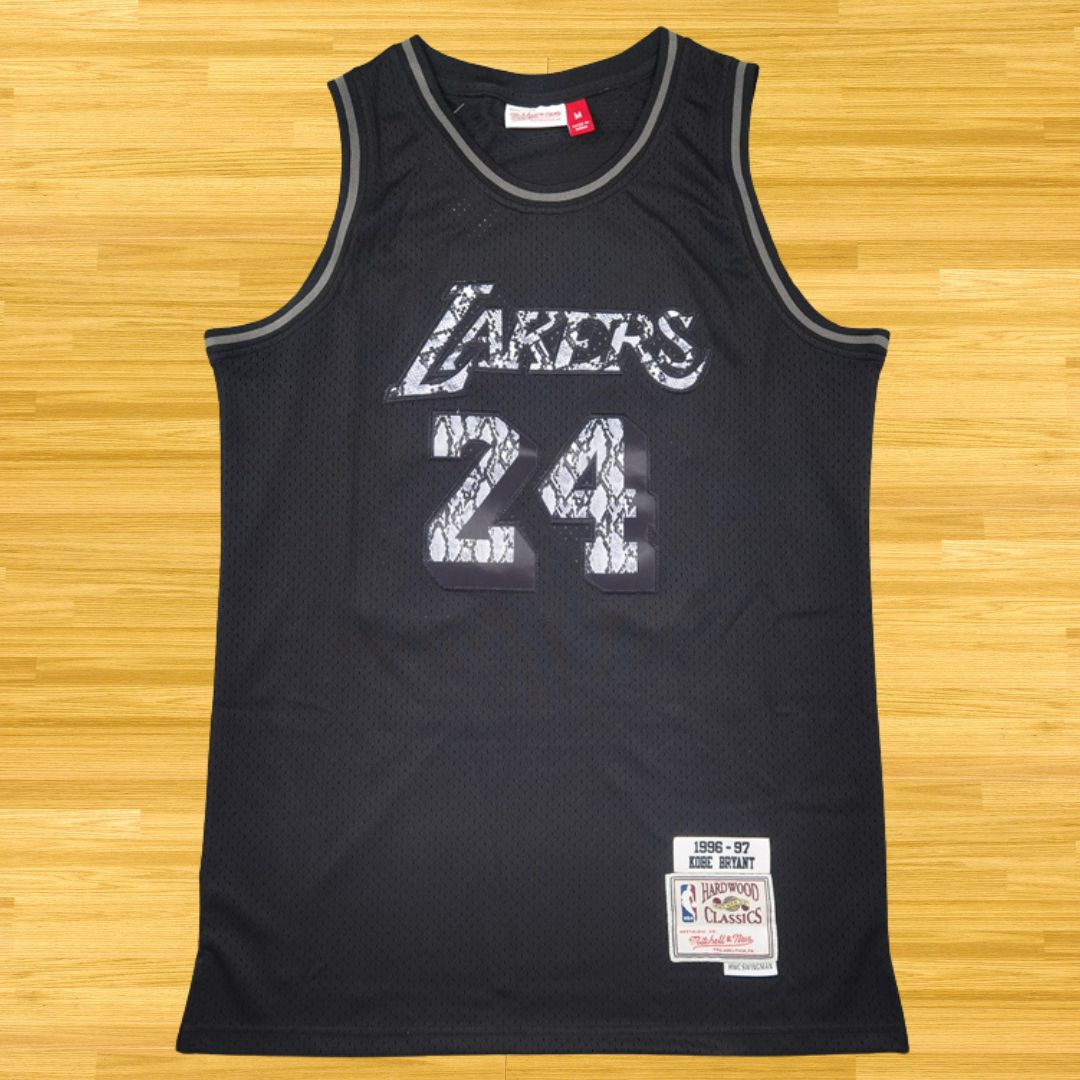 Lakers - Kobe Bryant - Retro Jersey - Black/Grey