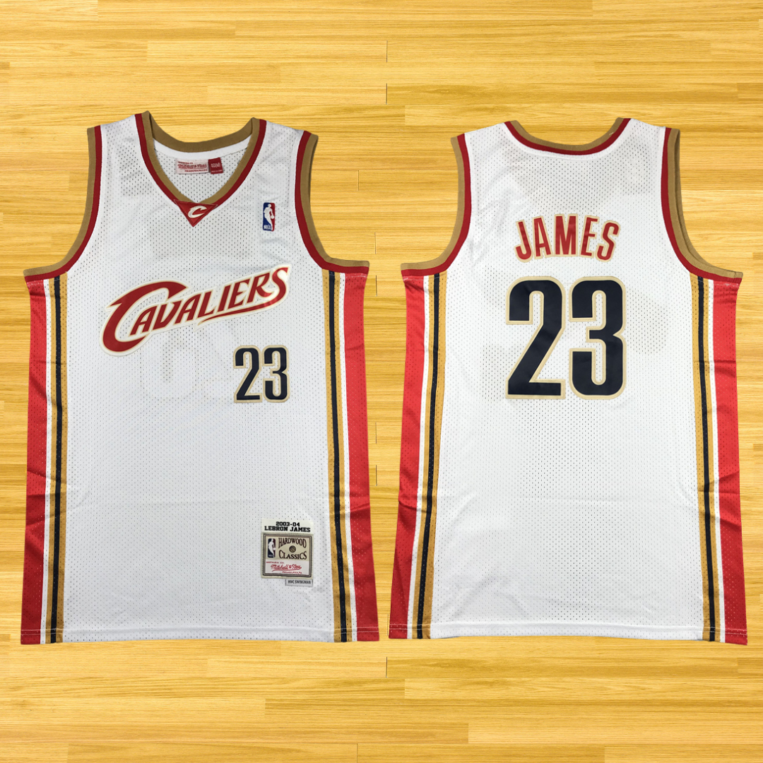 Cavaliers - Lebron James - Retro Jersey - White