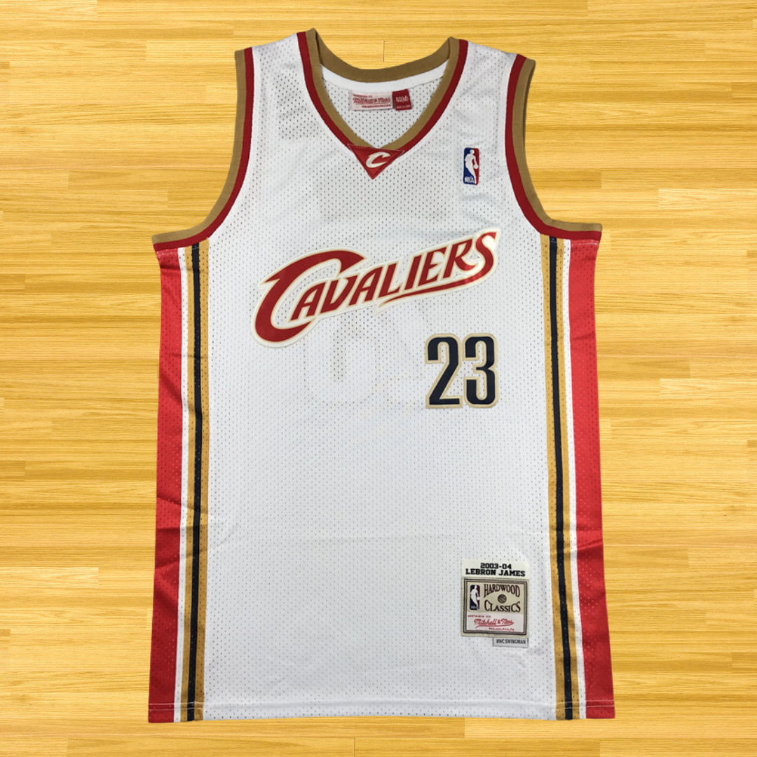 Cavaliers - Lebron James - Retro Jersey - White