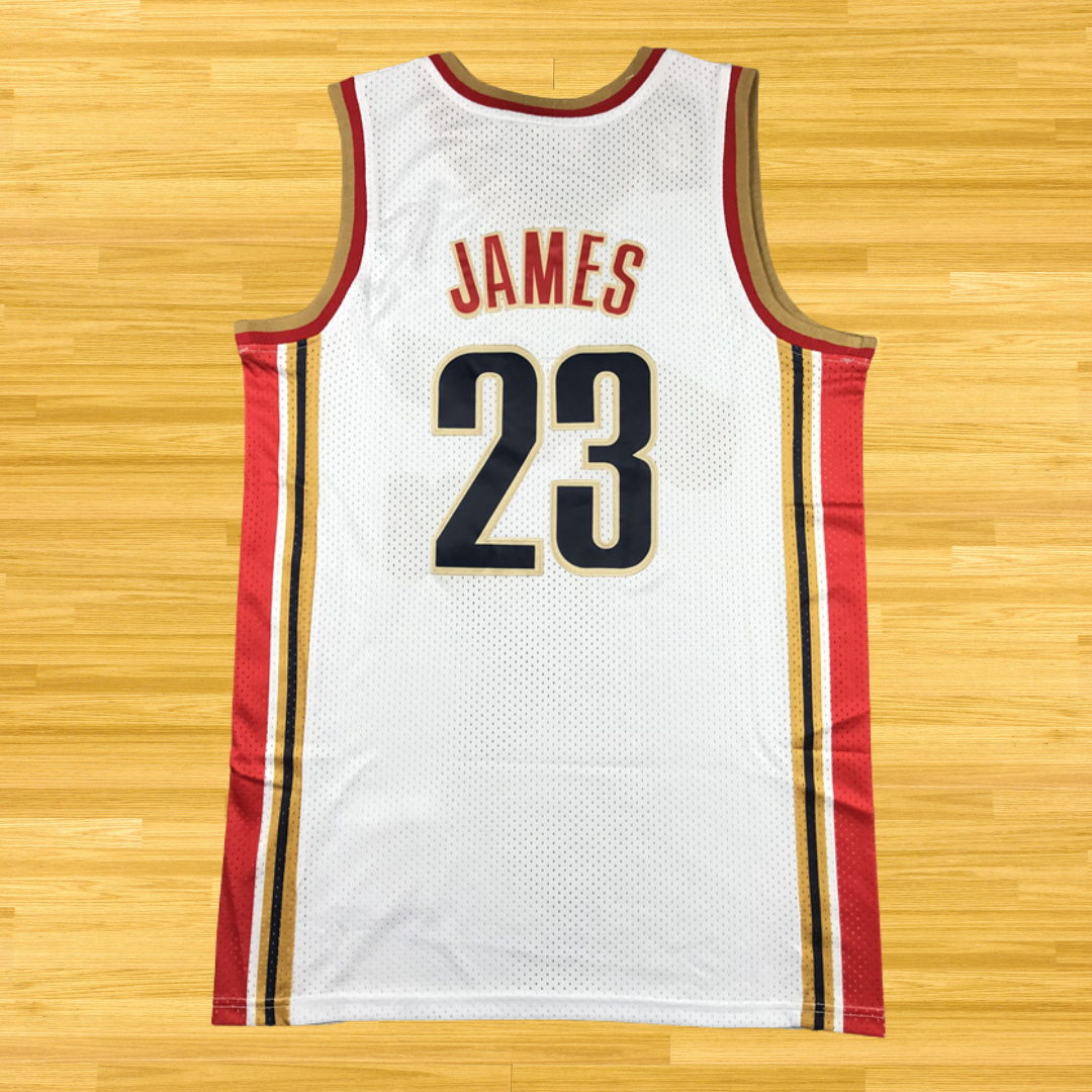 Cavaliers - Lebron James - Retro Jersey - White