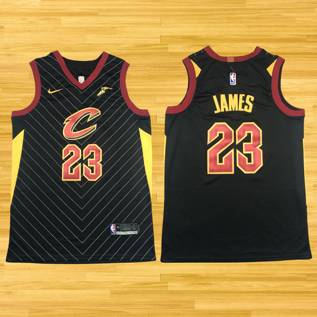 Cavaliers - Lebron James - Retro Jersey - Black